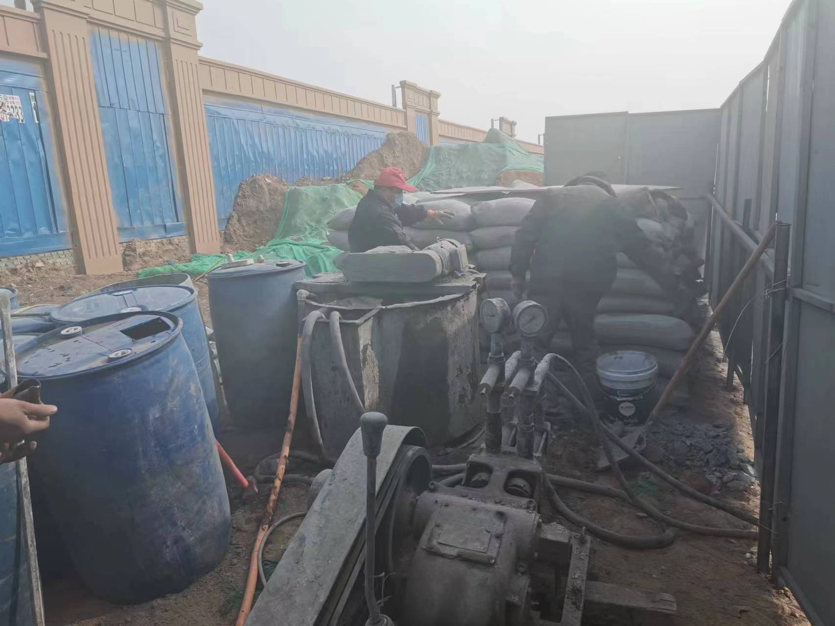 沽源地基沉降注浆加固